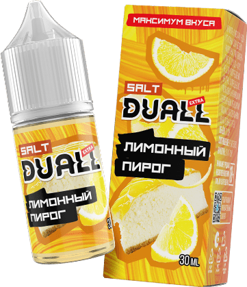 Жидкость DUALL Extra Salt - Лимонный пирог 30мл (20mg)